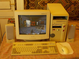 PC running Quake